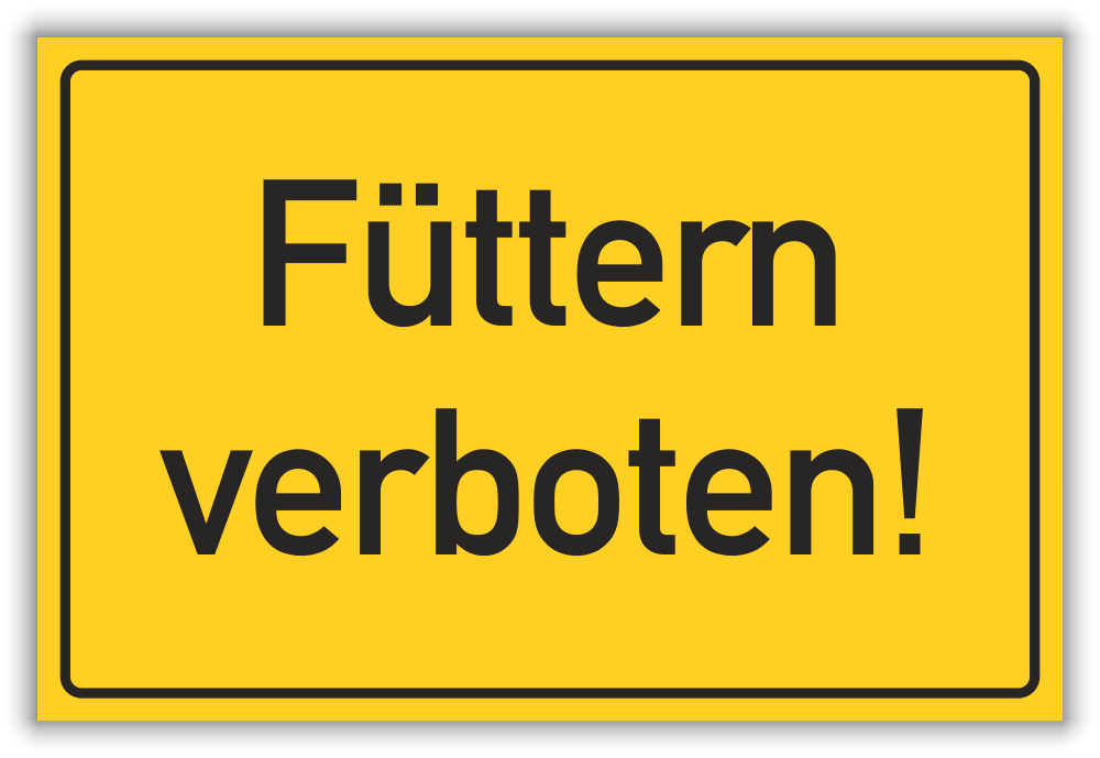 Fuetterungstraining